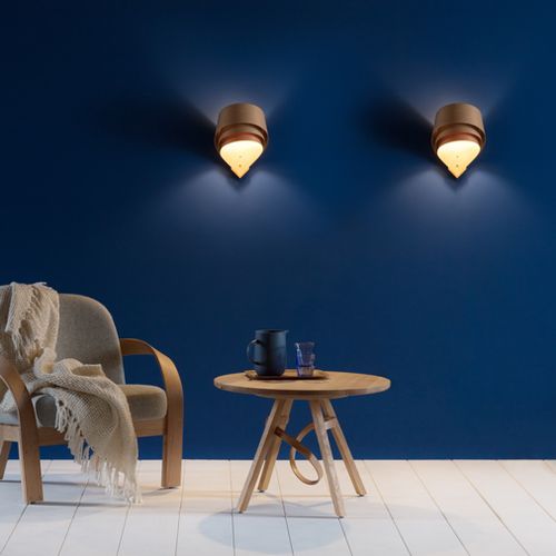 Applique contemporanea - CAPE - Tom Raffield - da interno / in rovere / in frassino