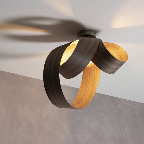 Plafoniera contemporanea - VERSO FLUSH  - Tom Raffield - scultura / in rovere / in frassino
