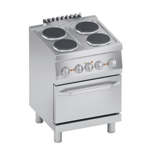 Blocco cottura elettrico - K6ECU10FF - ATA - professionale / 4 fuochi / 1 forno
