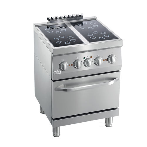 Blocco cottura elettrico - K6EVC10FF - ATA - professionale / 4 fuochi / 1 forno