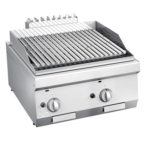 Grill a gas - K6GPL10TT - ATA - da bancone / professionale / in acciaio inossidabile