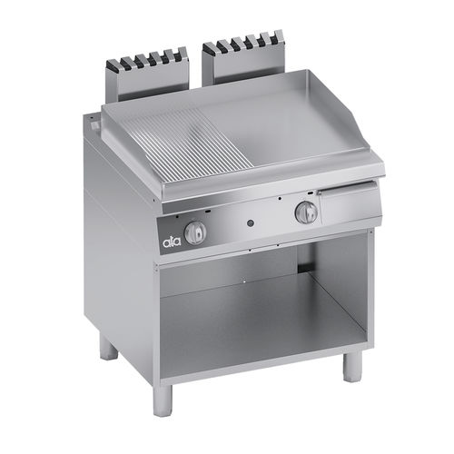 Piastra di cottura elettrica - C2GFR10VV - ATA - a gas / professionale / con grill per panini