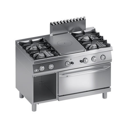 Blocco cottura a gas - K7GCTP15FF - ATA - professionale / 4 fuochi / 1 forno