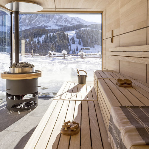 Sauna finlandese - CLASSIC - Starpool - contract / in legno / in vetro