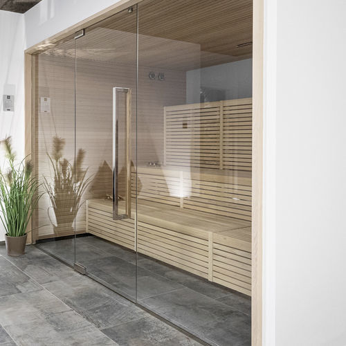 Sauna a infrarossi - CLASSIC SOFT - Starpool - contract / in legno / in vetro