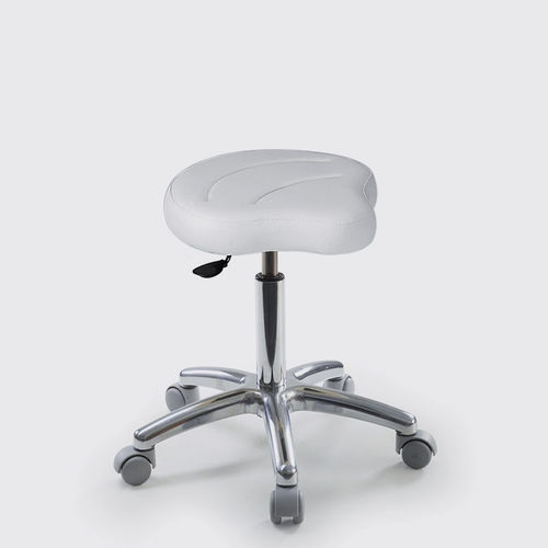Sgabello operativo con supporto in metallo - 050, 050/S - Lemi BEAUTY & SPA - regolabile / con rotelle / per centro estetico