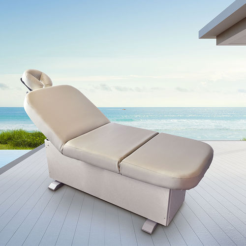 Lettino per massaggi elettrico - BELLARIA - Lemi BEAUTY & SPA - in legno / in metallo / ad altezza regolabile