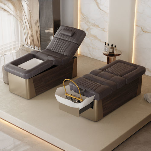 Poltrona spa pedicure in pelle - VENICE HEAD SPA - Lemi BEAUTY & SPA - elettrica / con cassetti / ergonomica