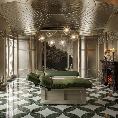Lettino per massaggi elettrico - FLORENCE - Lemi BEAUTY & SPA - in legno / in alluminio / ad altezza regolabile
