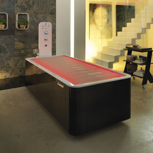 Lettino per massaggi elettrico - AEMOTIO BASIC - Lemi BEAUTY & SPA - idraulico / ad altezza regolabile / umido