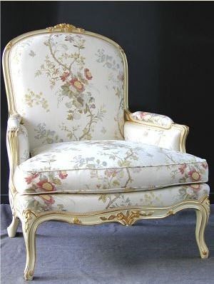 Poltrona in stile Luigi XV - BARA - Balcaen - in velluto / bergère