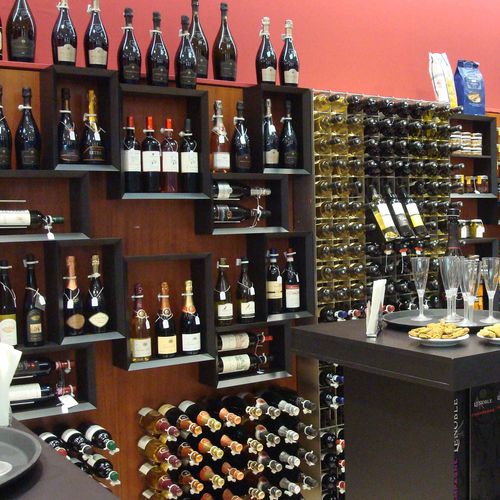 Portabottiglie in metallo - ENET02 - ESIGO - a muro / professionale / su misura