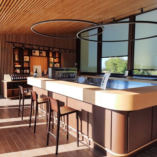 Mobile bar per bar - ESIGO WINE BAR 04 - ESIGO - contemporaneo / in legno / in metallo