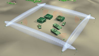 Barriera di protezione - MMD SYSTEM - CIAS elettronica s.r.l. - fissa / in laminato / a microonde