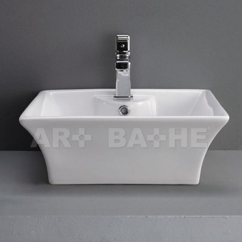 Lavabo da appoggio - ETON  - artbathe - in ceramica / rettangolare / contemporaneo