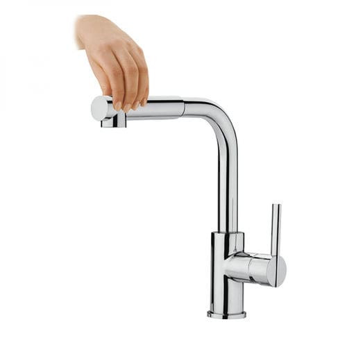 Miscelatore da appoggio - 985900/990500/986900/998500 - GRB MIXERS - in metallo cromato / in ABS / da cucina