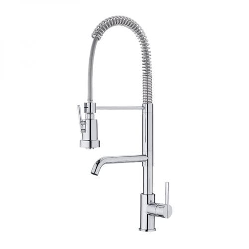Miscelatore da appoggio - 990400/995900/46824460 - GRB MIXERS - in metallo cromato / da cucina / 1 foro