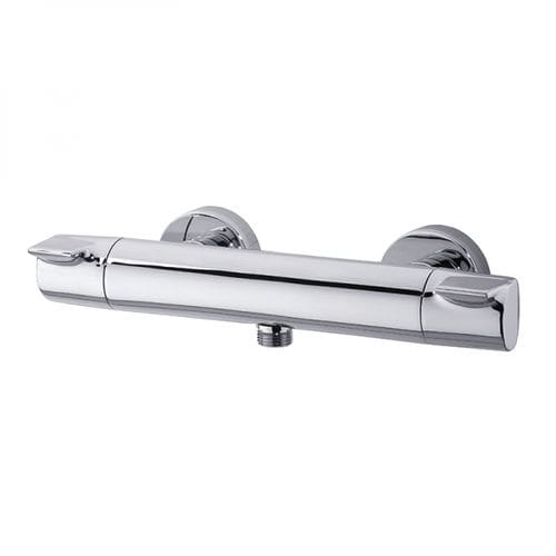 Miscelatore doppio comando da doccia - 50310500 - GRB MIXERS - da parete / termostatico / in metallo cromato
