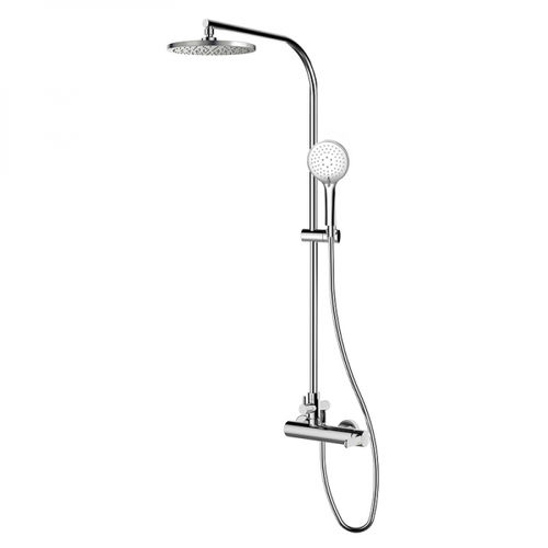 Set doccia da parete - 941900 - GRB MIXERS - contemporaneo / con doccia a mano / con soffione su colonna fissa
