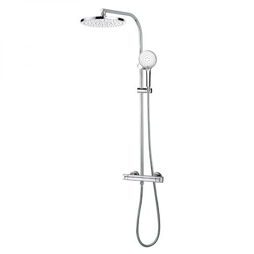 Set doccia da parete - 138200/39426390/15452150/15431150 SERIES - GRB MIXERS - contemporaneo / con doccia a mano / termostatico