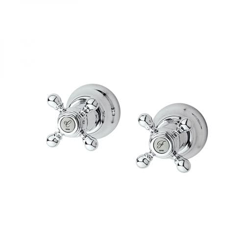 Rubinetto d'arresto da doccia - 240299 - GRB MIXERS - da parete / in metallo cromato / da bagno