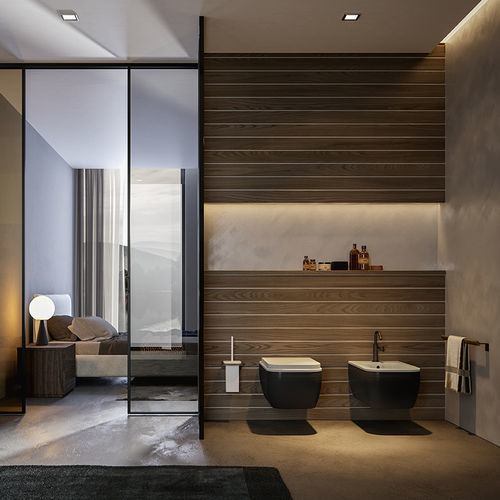 Bidet sospeso - BOMBO - Agorà Group - in ceramica
