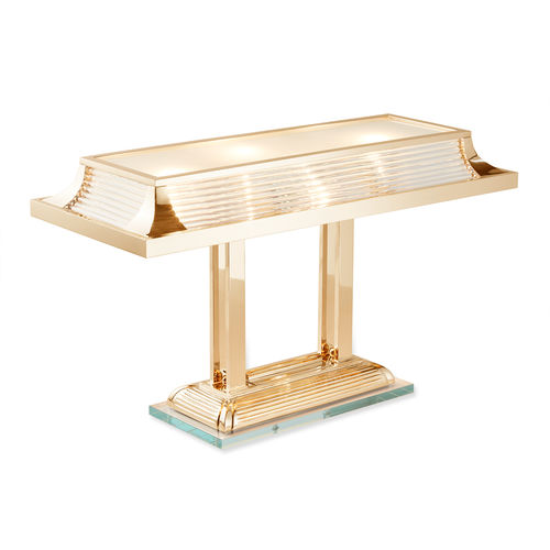 Lampada da tavolo - PARIS TABLE GOLD - Art Deco Schneider - in ottone lucidato / Art Deco / con cavo