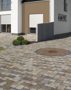 Pavé in calcestruzzo - ROSACE ANTIQUITA - Kronimus AG Betonsteinwerke - drenante / carrabile