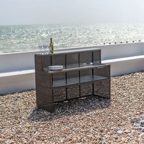 Mobile bar contract - SAN MARINO - Alexander Rose - contemporaneo / in vetro / in alluminio