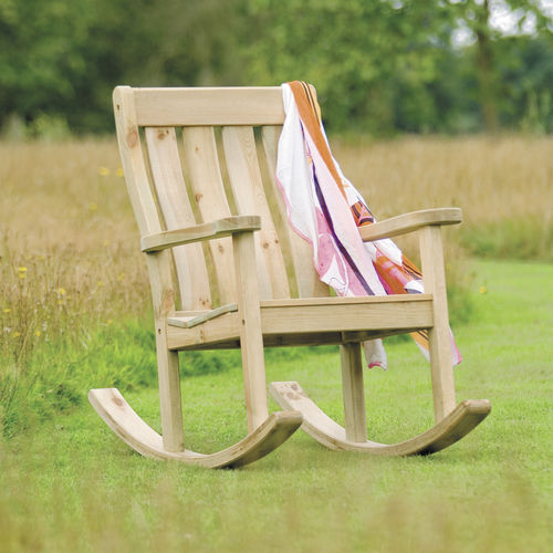 Poltrona contemporanea - FARMERS - Alexander Rose - in pino / in legno / FSC