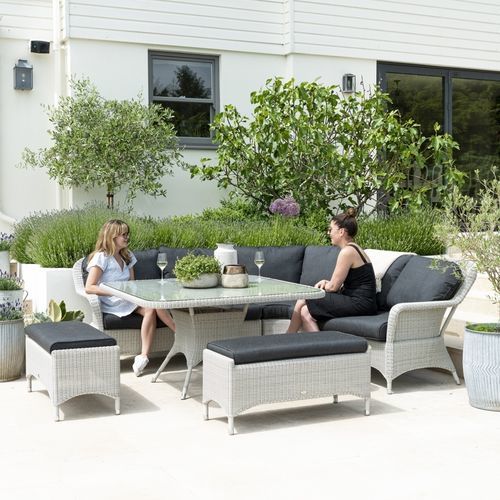 Set lounge da giardino classico - Classic  - Alexander Rose - in fibre sintetiche / per uso residenziale / multiposto