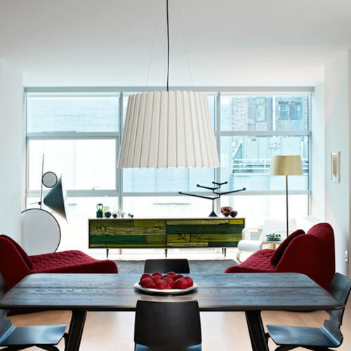 Lampada a sospensione - TANK - Established and sons - in alluminio / in tessuto / contemporanea