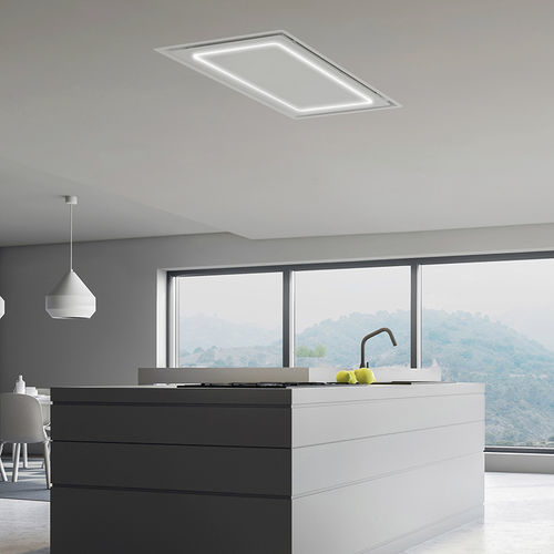 Cappa da soffitto - Astro 360 - Frecan - con condotto / con illuminazione integrata / silenziosa