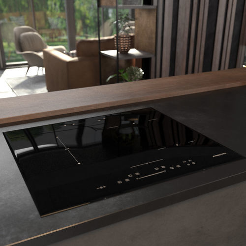 Piano cottura a induzione - H-Connect 604 Slider Bridge - Frecan - 4 fuochi / da incasso / con comandi tattili