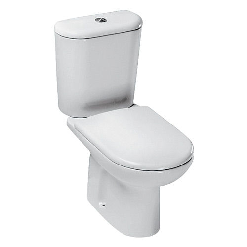 WC da appoggio - RUB130101+RUB130201 - Olympia - in ceramica / con cassetta ad incasso / moderno