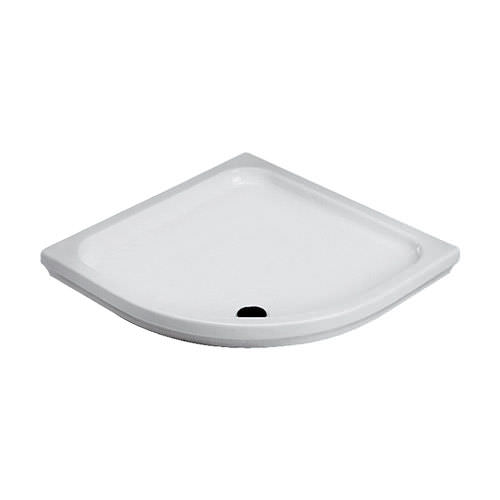 Piatto doccia d'angolo - COMINO - Olympia - da appoggio / in ceramica