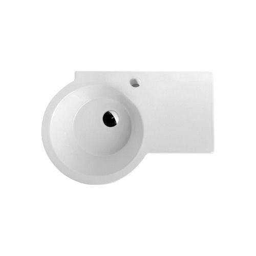 Lavabo sospeso - TUT417S101 - Olympia - in ceramica / contemporaneo