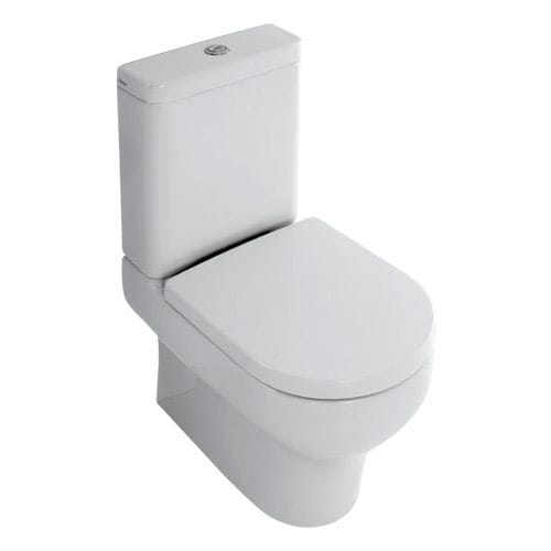 WC da appoggio - CLE130301+CLE71PF101 - Olympia - monoblocco / in ceramica
