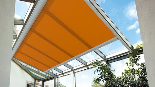 Tenda avvolgibile a rullo - V612 - HAMAR - Verano - per veranda / in tessuto / da esterno