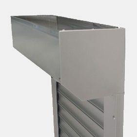 Persiana avvolgibile - RV 77 - Verano - in alluminio / per porta / elettrica