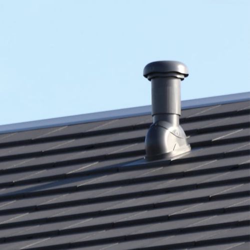 Sbocco di condotta in PVC - DN 100 - CREATON - professionale