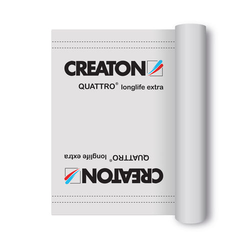 Membrana impermeabilizzante di protezione - QUATTRO LONGLIFE EXTRA - CREATON - per copertura / in rotoli / adesiva