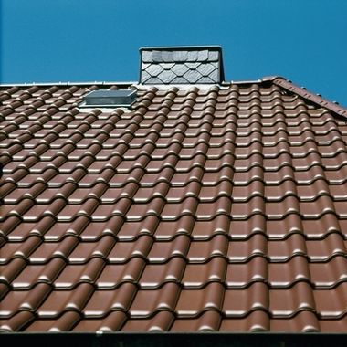 Tegola piana - PREMION - CREATON - portoghese / in terracotta / grande