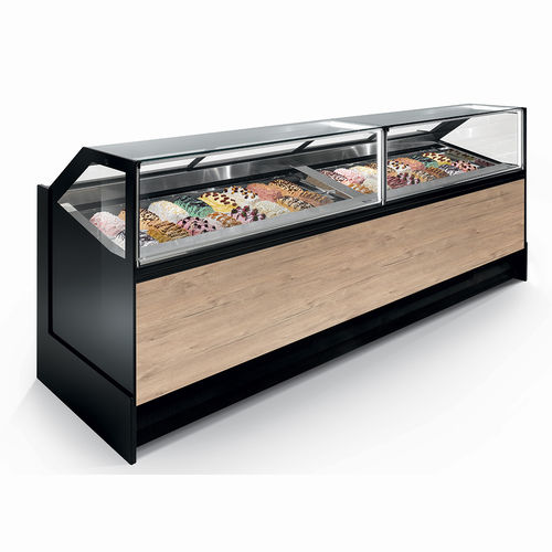 Vetrina refrigerata espositiva - SWING - SIFA - ad armadio / per negozio / in alluminio