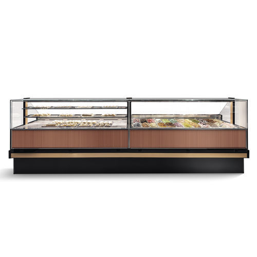Vetrina refrigerata espositiva - Marley - SIFA - per pasticceria / in acciaio inossidabile / in alluminio