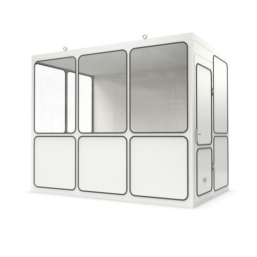 Cabina prefabbricata per ufficio - Ri 10 - wsm Raumsysteme - ad utilizzo tecnico / modulare