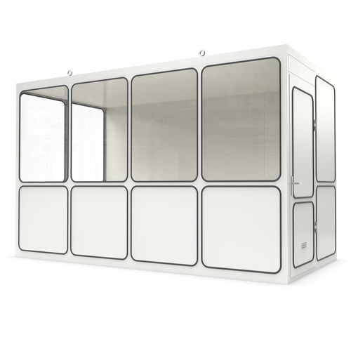 Cabina prefabbricata per ufficio - Ri 12b - wsm Raumsysteme - ad utilizzo tecnico / modulare