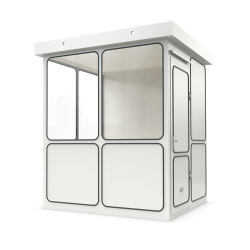 Cabina prefabbricata per ufficio - Ra 8 - wsm Raumsysteme - ad utilizzo tecnico / modulare / da esterno