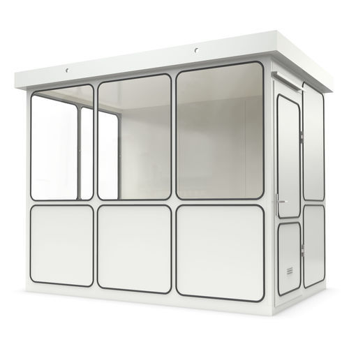 Cabina prefabbricata per ufficio - Ra 10 - wsm Raumsysteme - ad utilizzo tecnico / modulare / da esterno