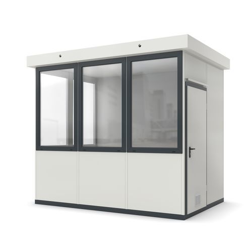 Cabina prefabbricata da esterno - Wa 10 - wsm Raumsysteme - per ufficio / ad utilizzo tecnico / per servizi sanitari